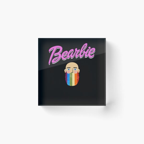 Item preview, LGBT Daddy Bearbie Gay Pride Month Funny Bearded Men designed and sold by Dressed For  Duty.