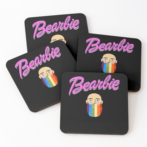 Item preview, LGBT Daddy Bearbie Gay Pride Month Funny Bearded Men designed and sold by Dressed For  Duty.