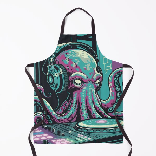 Item preview, DJ Octopus: Cyberpunk Sound Master designed and sold by Mystic Wild Studio.