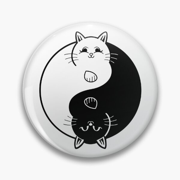 Item preview, Yin Yang Cat Design, ver3 designed and sold by ArthousePromos.