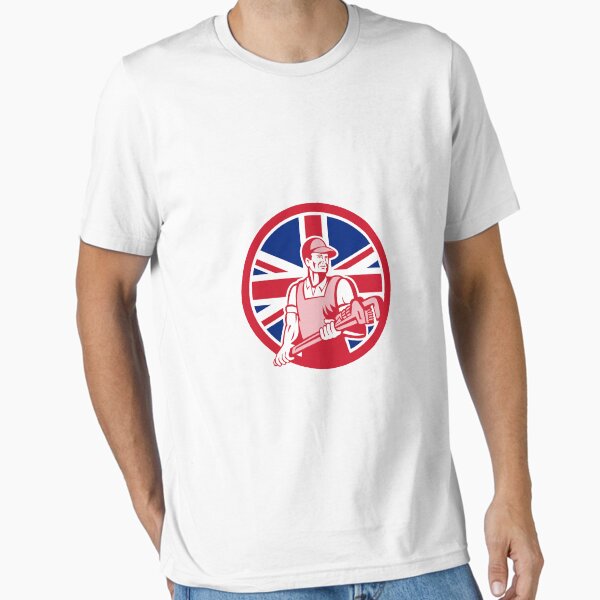 Artikel-Vorschau von Britischer Klempner und Gasfitter Union Jack Icon, designt und verkauft von patrimonio.