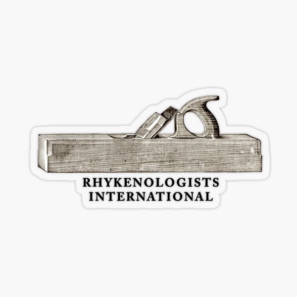 Carpentry Wood Fore Plane Rhykenologists Woodworker 1 Transparent Sticker