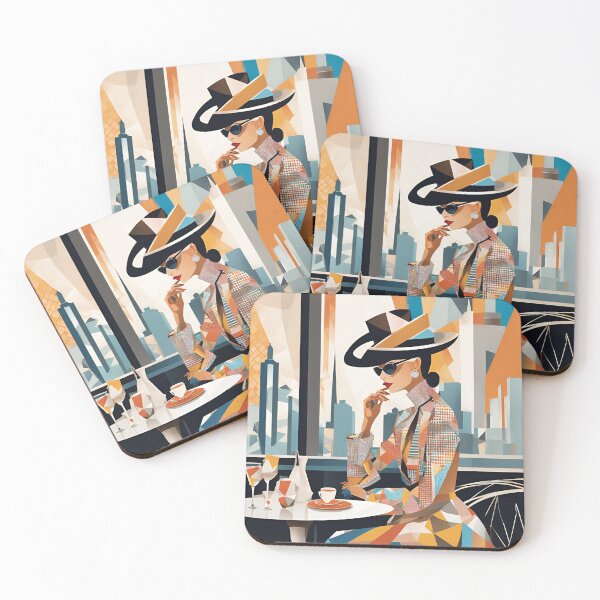Item preview, Colorful French Mademoiselle designed and sold by MargLandmeter.