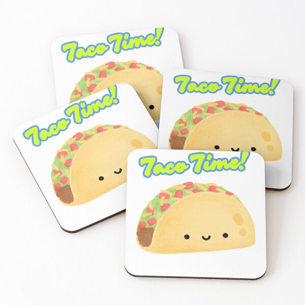 Item preview, taco time designed and sold by FaboTees.