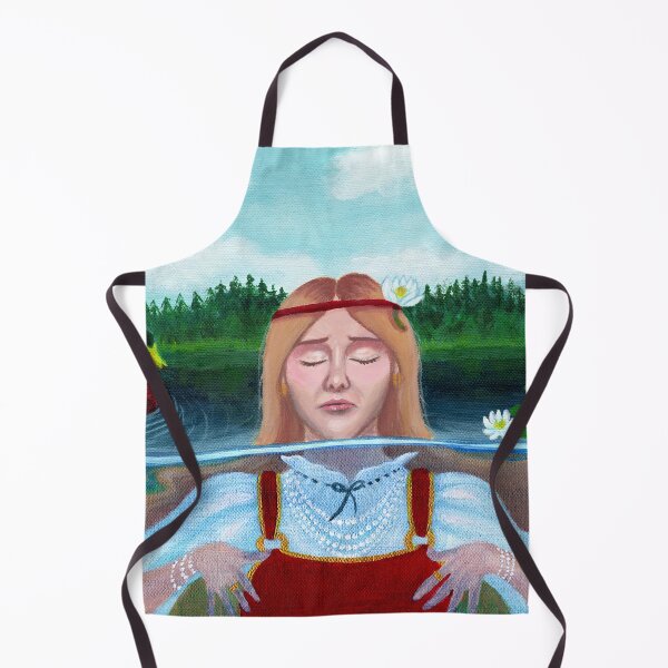 Item preview, Aino Myth - KALEVALA Finnish Folk Poetry Epic designed and sold by Ivy Lily Art.