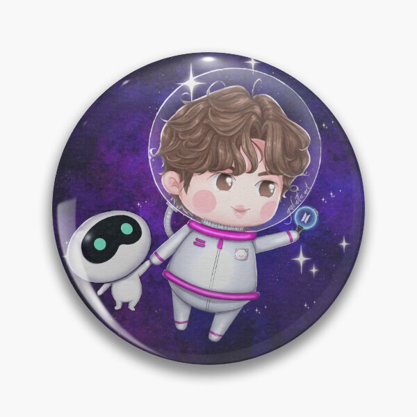 Item preview, Jin The Astronaut x Wootteo Illustration designed and sold by Smeraldo Rose by Gabatta.