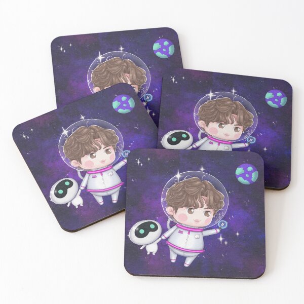 Item preview, Jin The Astronaut x Wootteo Illustration designed and sold by Smeraldo Rose by Gabatta.