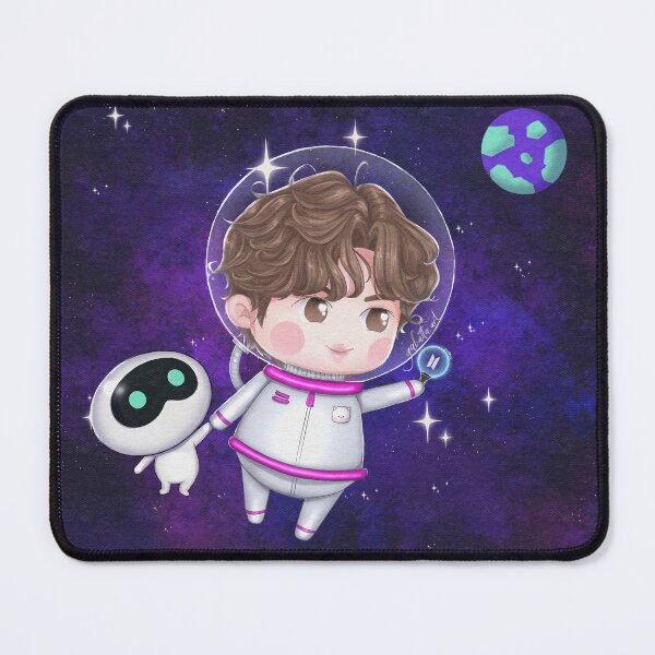 Item preview, Jin The Astronaut x Wootteo Illustration designed and sold by Smeraldo Rose by Gabatta.
