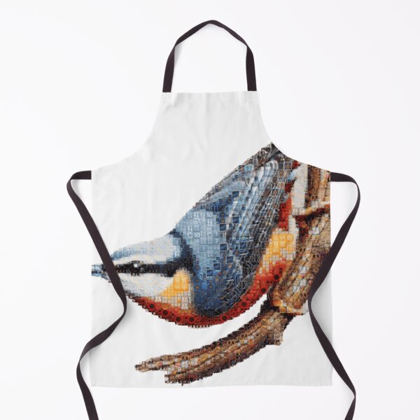 Item preview, Emojified Nuthatch – A Digital Twist on Nature designed and sold by Emoji Emblems.