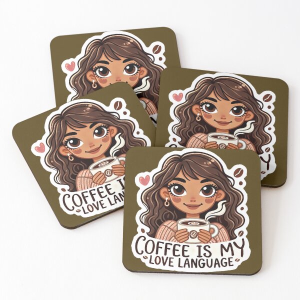 Item preview, Coffee is my love language designed and sold by Cancelpalooza.