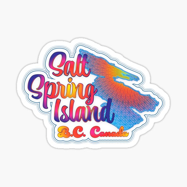 Vista previa del artículo con la obra «Isla de Salt Spring», diseñado y vendido por ShermanStudios.