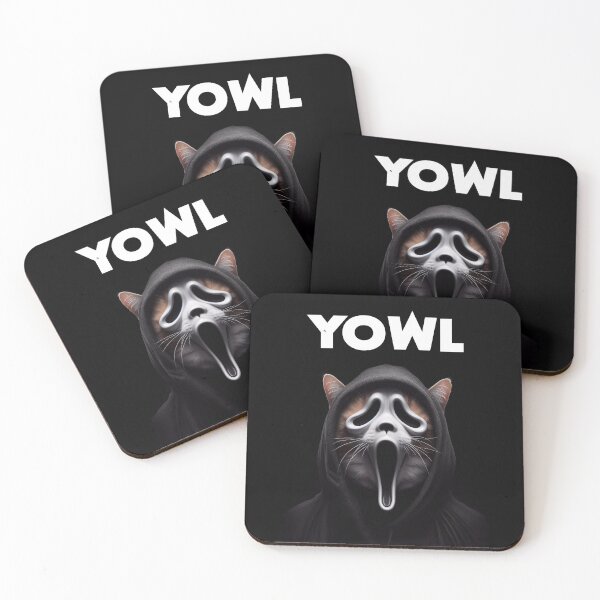 Item preview, Scream Ghostface Cat for 90s Horror Movie Lovers designed and sold by CreepyBonfire.