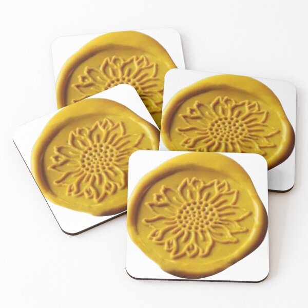 Item preview, Sealing wax with sunflower designed and sold by di-Vera-Rosati.