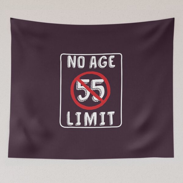 Item preview, No Age Limit 55th Birthday Gifts Funny B-day for 55 Year Old designed and sold by MemWear.