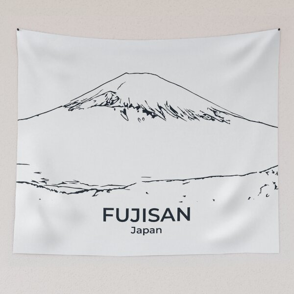 Item preview, Fujisan - Japan designed and sold by Lakeric Cityscapes.