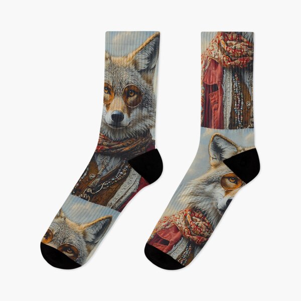 Item preview, Southwest Fashion Coyote - Animal Art designed and sold by Chrisjeffries24.