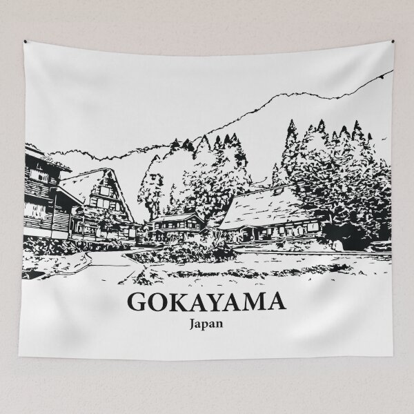 Item preview, Gokayama - Japan designed and sold by Lakeric Cityscapes.