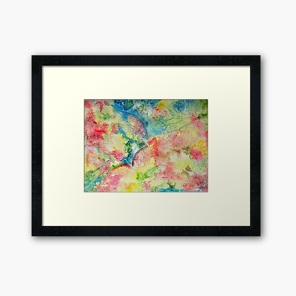 Item preview, Leaf print multi designed and sold by ThePaintStation.