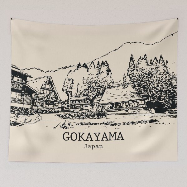Item preview, Gokayama - Japan designed and sold by Lakeric Cityscapes.