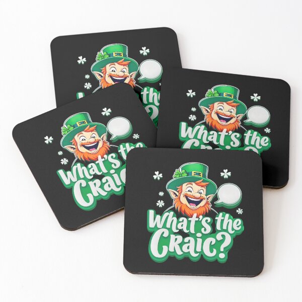 Item preview, Whats The Craic Ireland Saying designed and sold by OliDesigns.
