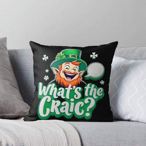 Item preview, Whats The Craic Ireland Saying designed and sold by OliDesigns.