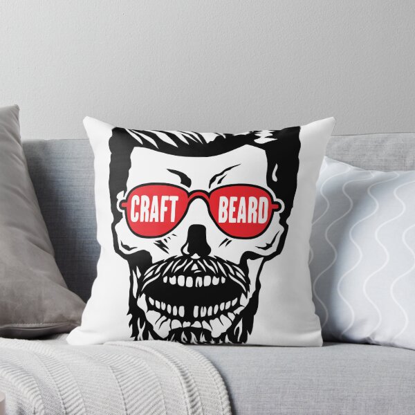 Item preview, skull hipster craft beard quote beard mustache designed and sold by Achille3777.