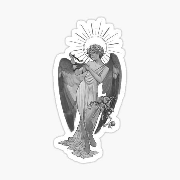 Artikel-Vorschau von Luzifer als Frühling (Alphonse Mucha, 1896), designt und verkauft von REMacabre.