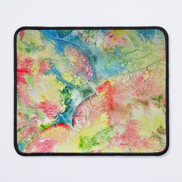 Item preview, Leaf print multi designed and sold by ThePaintStation.