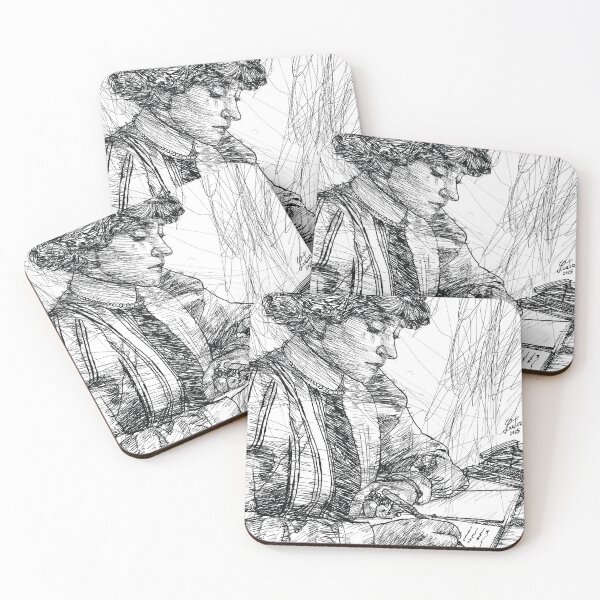 Item preview, COLETTE ink portrait .3 designed and sold by lautir.
