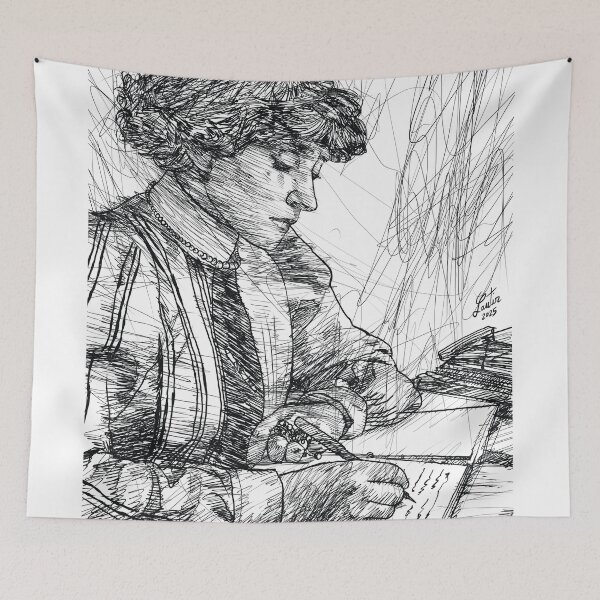 Item preview, COLETTE ink portrait .3 designed and sold by lautir.