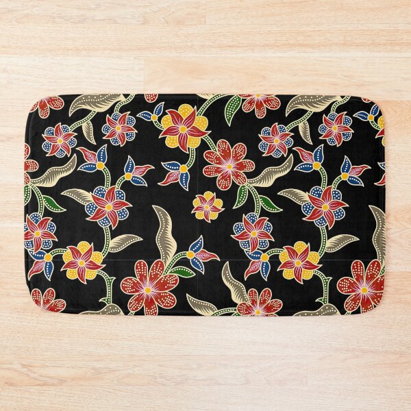 Item preview, Batik Floral Pattern designed and sold by Teravill.