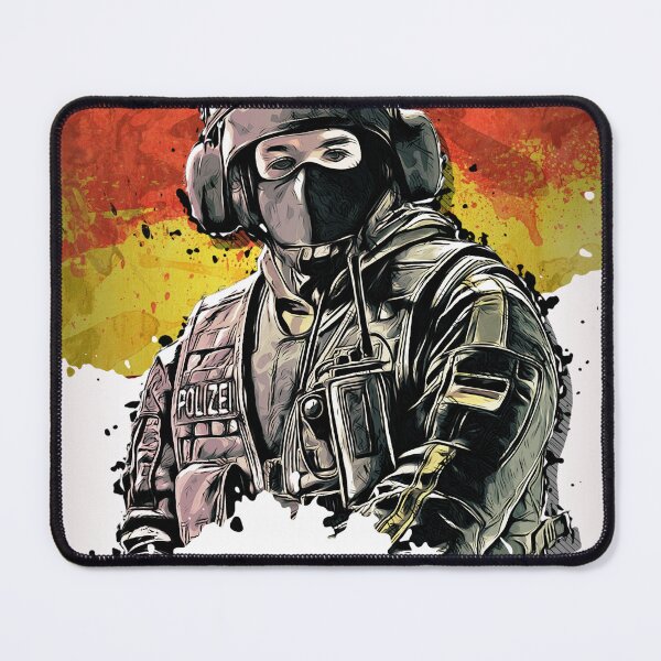 Item preview, Rainbow Six Siege Bandit Poster – GSG9 Operator Wall Art | SIX SIEGE Gaming Decor designed and sold by traxim.