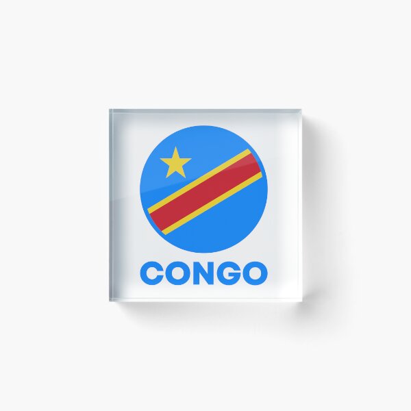 Item preview, Congo blue flag designed and sold by Wolagno.