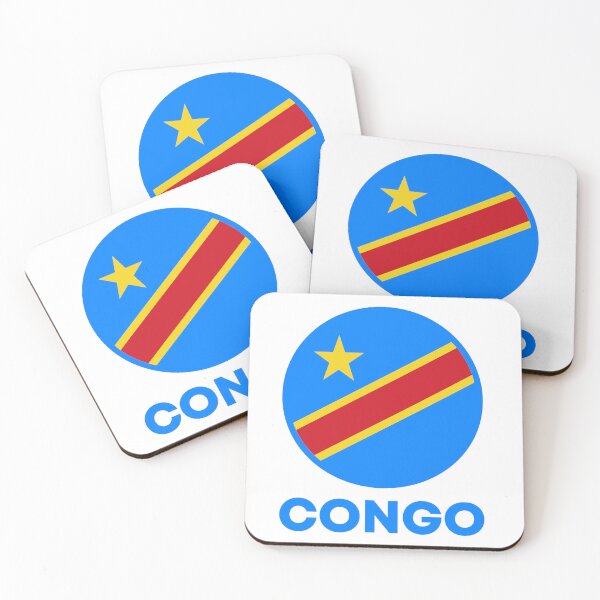 Item preview, Congo blue flag designed and sold by Wolagno.