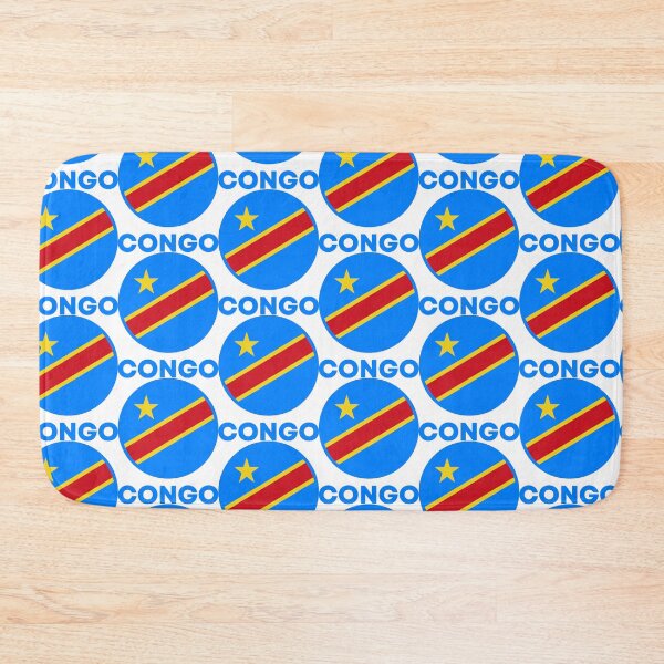 Item preview, Congo blue flag designed and sold by Wolagno.
