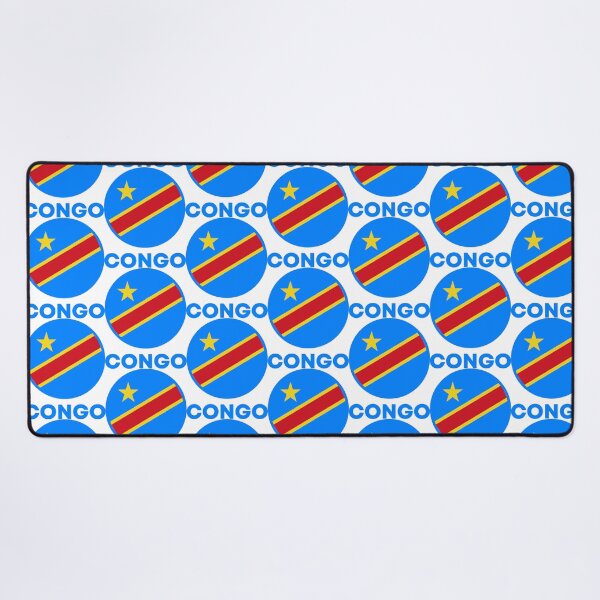 Item preview, Congo blue flag designed and sold by Wolagno.