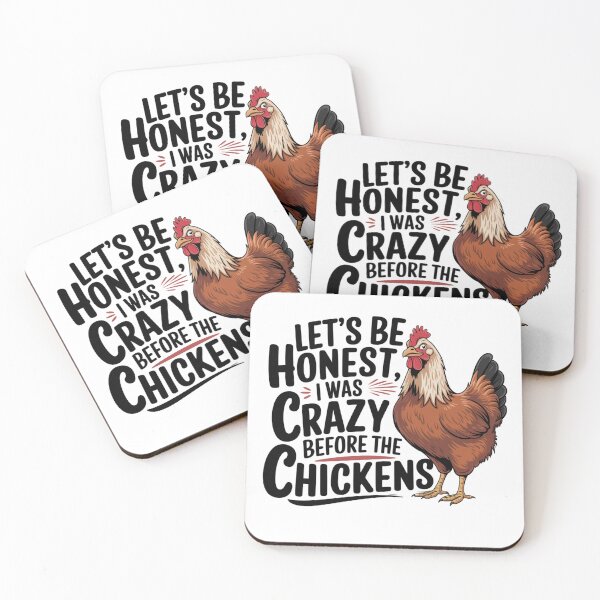 Item preview, let's be honest i was crazy before the chickens designed and sold by FeelCreations.
