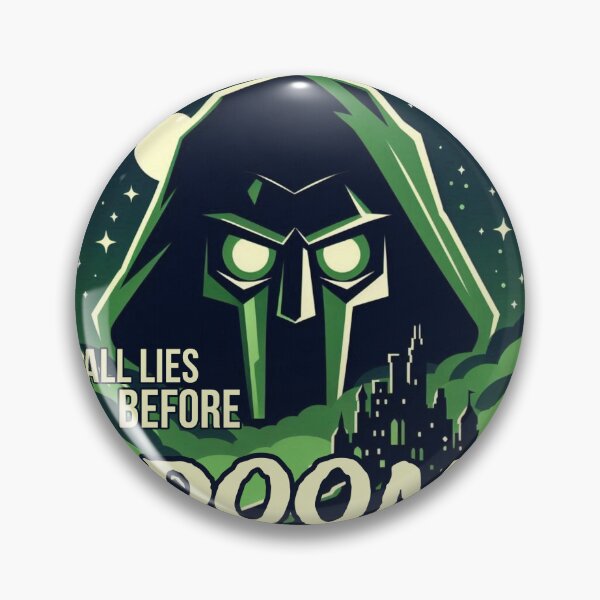 Item preview, All Lies Before Doom Sticker designed and sold by PenguinChangas.