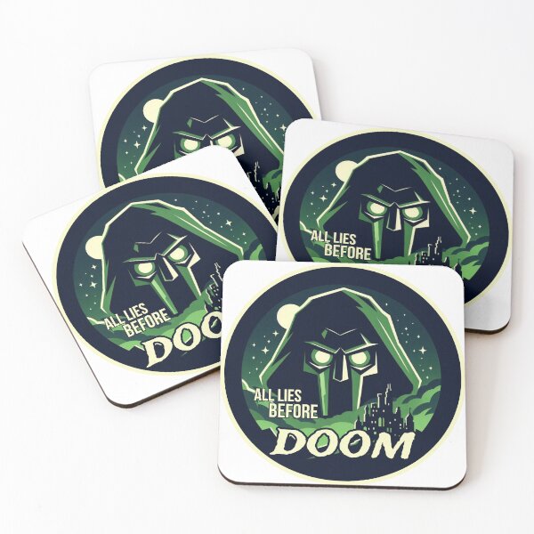 Item preview, All Lies Before Doom Sticker designed and sold by PenguinChangas.