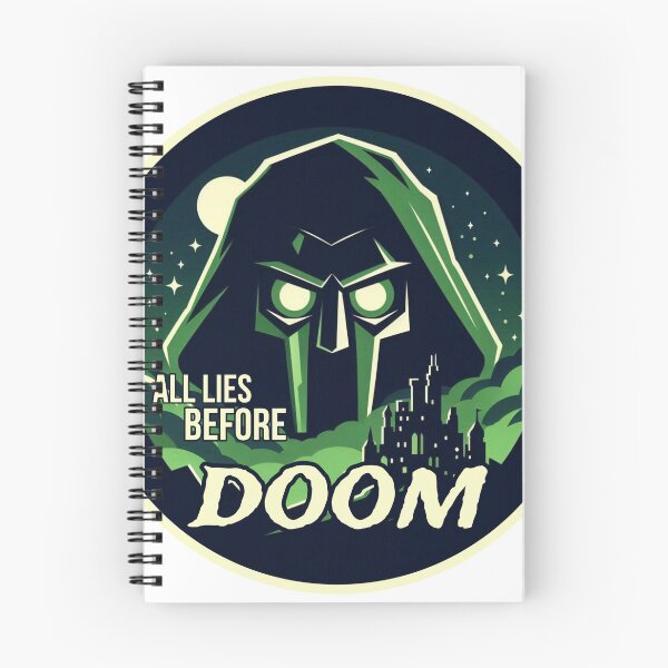 Item preview, All Lies Before Doom Sticker designed and sold by PenguinChangas.