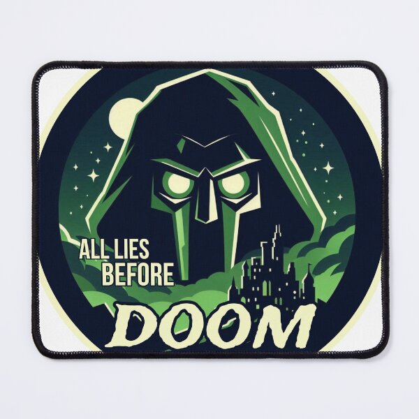 Item preview, All Lies Before Doom Sticker designed and sold by PenguinChangas.