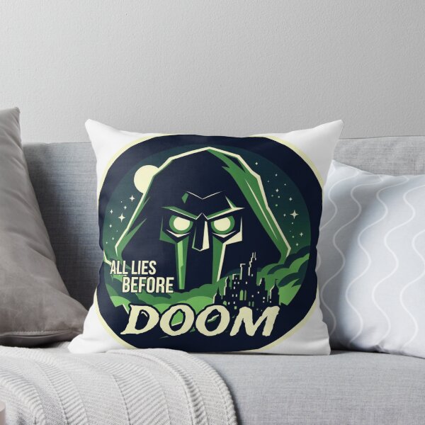 Item preview, All Lies Before Doom Sticker designed and sold by PenguinChangas.