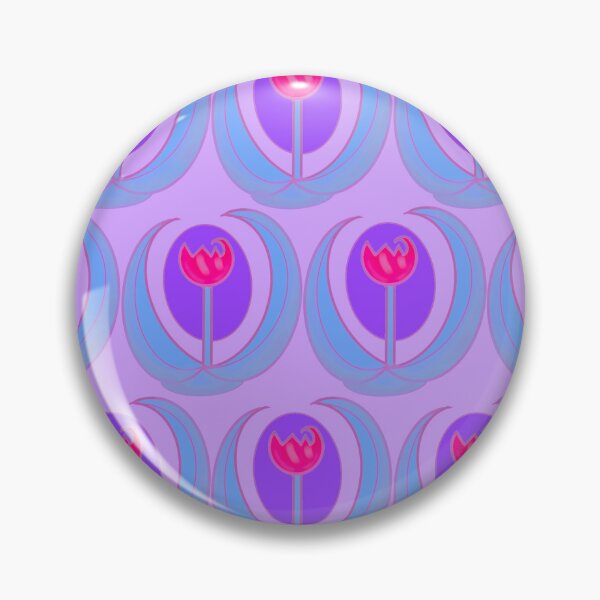 Item preview, Pink tulip pattern designed and sold by Joyride Art and Design UK.