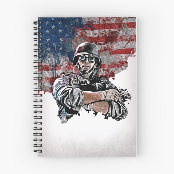 Item preview, Six Siege Operator Thermite Poster | Unique Gaming Art designed and sold by traxim.