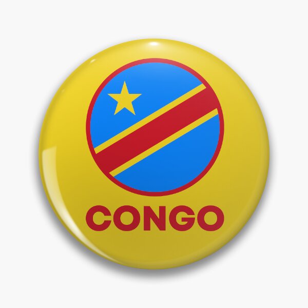 Item preview, Congo red flag designed and sold by Wolagno.