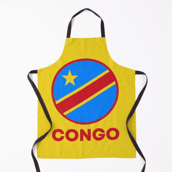 Item preview, Congo red flag designed and sold by Wolagno.