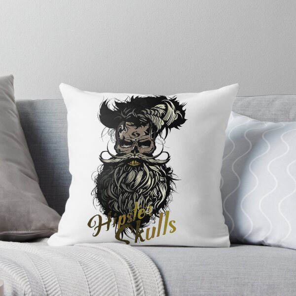 Item preview, skull hipster bearded skull mustache beard leader fancy mustached designed and sold by Achille3777.