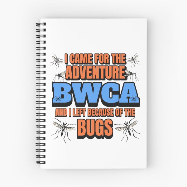 Item preview, BWCA Adventure & Bugs Funny Camping T-Shirt designed and sold by WayoftheWater.