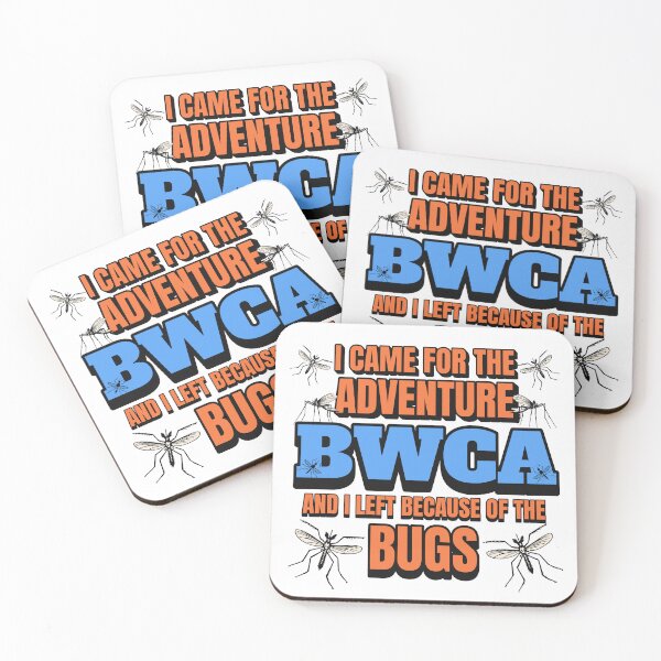 Item preview, BWCA Adventure & Bugs Funny Camping T-Shirt designed and sold by WayoftheWater.