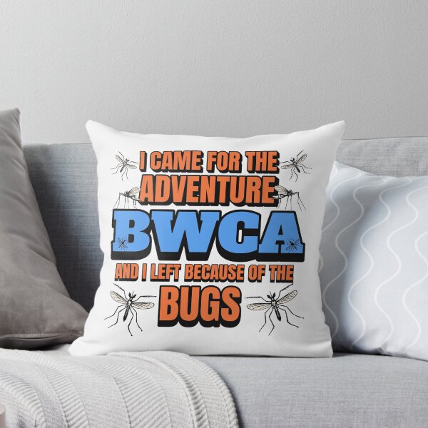 Item preview, BWCA Adventure & Bugs Funny Camping T-Shirt designed and sold by WayoftheWater.